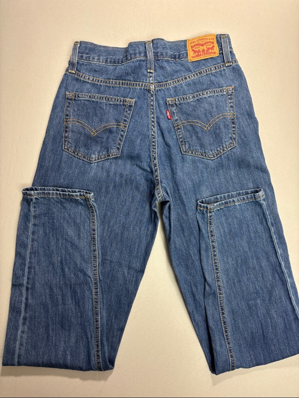 Levi's 80’s Mom Jean Blue Tapered Leg Denim Size 27x30